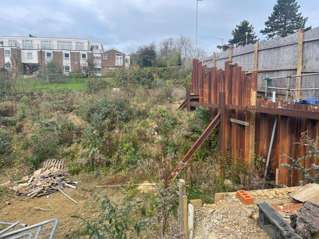 Lot: 8 - RARE CANTERBURY FREEHOLD SITE WITH PLANNING FOR EIGHT APARTMENTS - Land